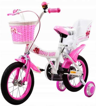 Wika Rower Rowerek Dziecięcy 12 Cali Różowy Dla Dziewczynki