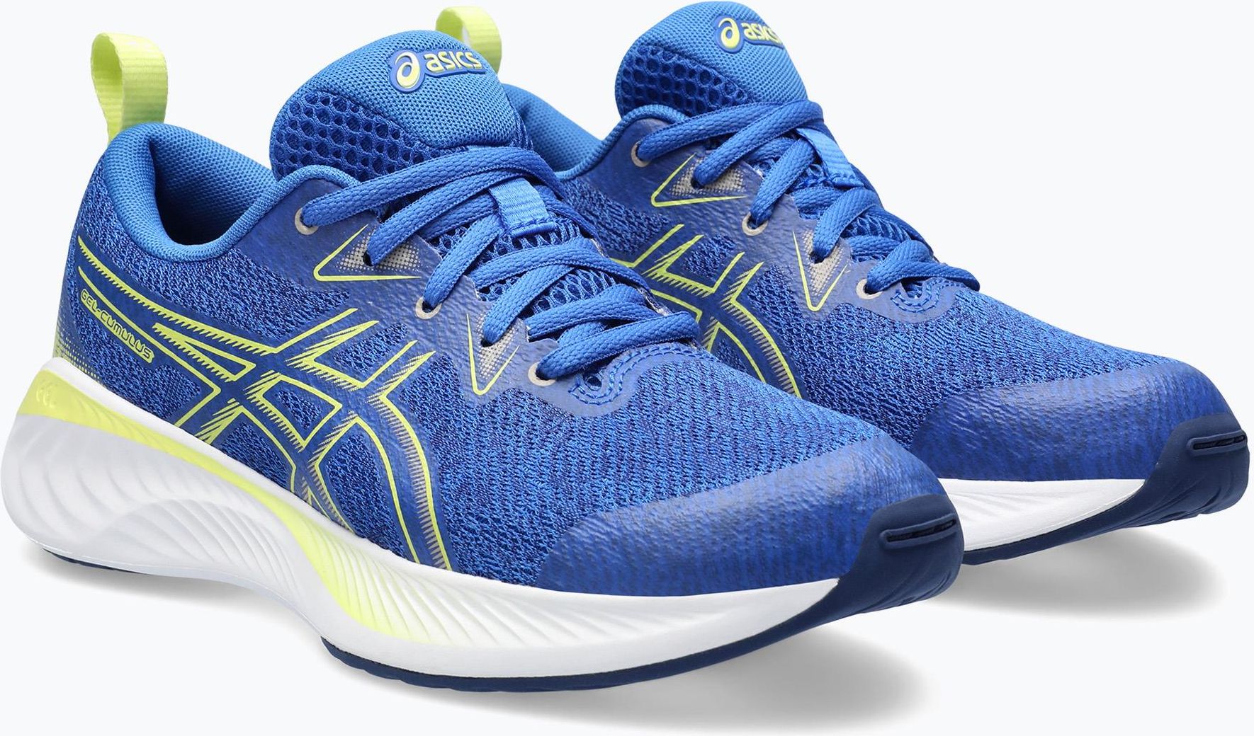 Asics Gel Cumulus 25 Gs Illusion Blue Glow Yellow - Ceny i