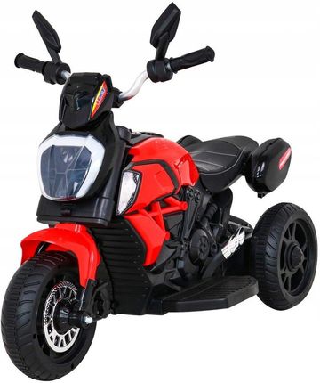 Bemi Motor Motorek Na Akumulator Dla Dzieci Światło Dźwięk Czerwony