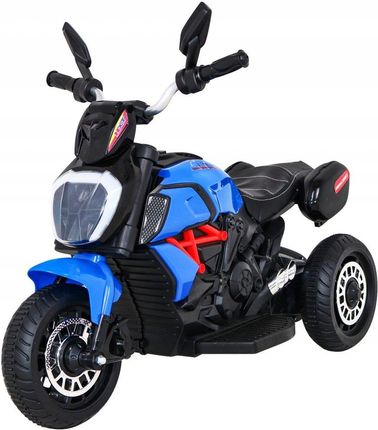 Bemi Motor Motorek Na Akumulator Dla Dzieci Światło Dźwięk Niebieski