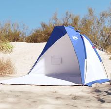 Zdjęcie vidaXL Namiot Plażowy Niebieski 268X223X125Cm Tafta 185T - Syców