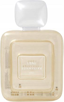 Sunnylife Dmuchany Materac Do Pływania Luxe Lie On Parfum Champagne