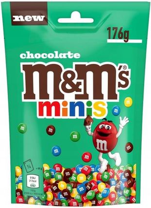 M&M'S Mars Wrigley Drażetki Minis Mleczna Czekolada Milk Chocolate 176g