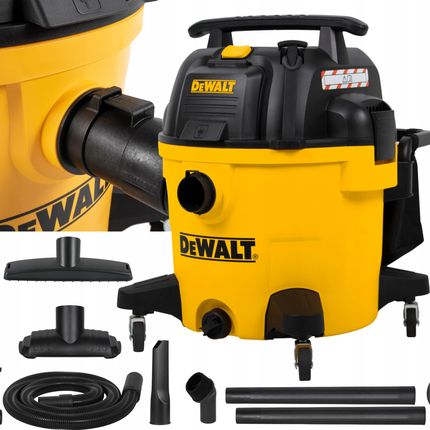 Dewalt Odkurzacz Przemysłowy 1200W 34L Gniazdo Do Elektronarzędzi 2300W (DXV34PTA)