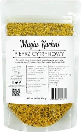 Magia Kuchni Pieprz Cytrynowy 100g