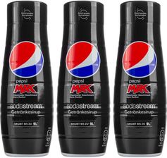 Zdjęcie Sodastream 3X Syrop Do Pepsi Max Bez Cukru 440ml - Bisztynek