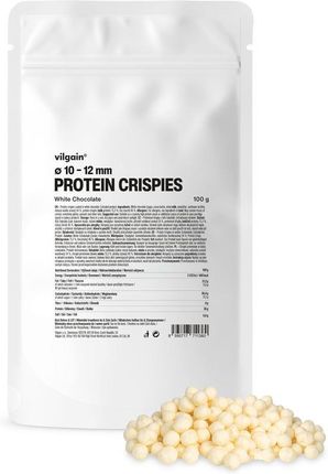 Vilgain Protein Crispies Xl Biała Czekolada 100g