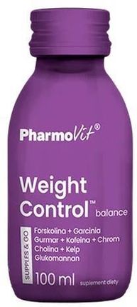 Pharmovit Weight Control Balance Supples & Go Płyn 100ml