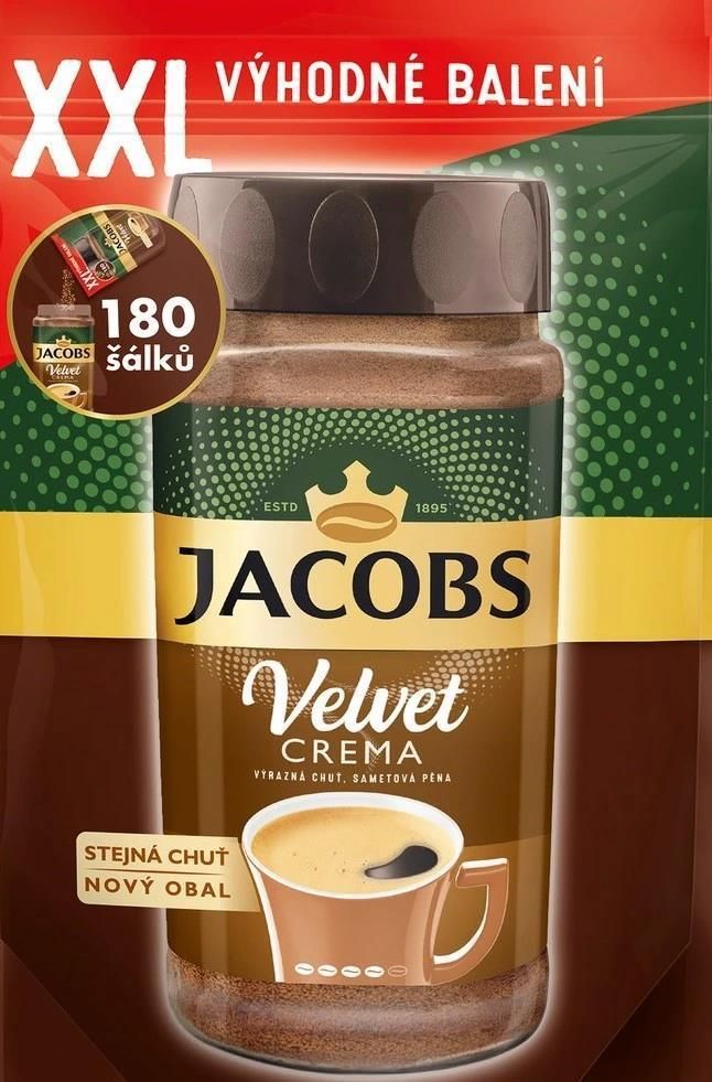 Kawa Jacobs D E Jacobs D E Douwe Egberts Rozpuszczalna Velvet Crema