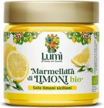 Zdjęcie Villari Lumi Marmellatta Di Limone Bio Konfitura Z Cytryn Sycylia 310g - Niepołomice