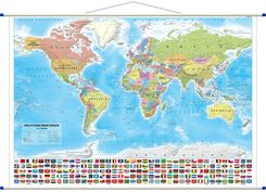 Zdjęcie Artglob Świat Polityczny - Mapa Ścienna, 1:21 200 000, - Sępopol