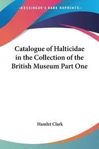 Catalogue of Halticidae in the Collection of the British Museum Part One