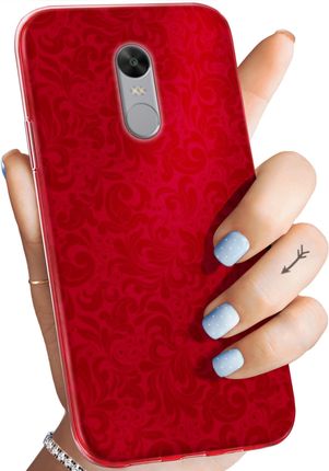 Etui Do Xiaomi Redmi Note 4 4X Czerwone Serca Róże Obudowa Case