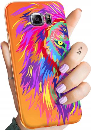Etui Do Samsung Galaxy S6 Edge Neonowe Neon Jaskrawe Obudowa Case