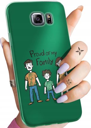 Etui Do Samsung Galaxy S6 Edge Rodzina Familia Dom Obudowa Pokrowiec
