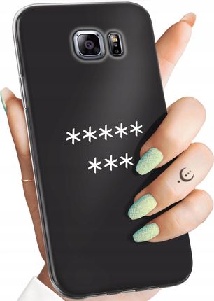 Etui Do Samsung Galaxy S6 Edge Z Napisami Napisy Teksty Obudowa Case