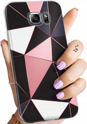 Etui Do Samsung Galaxy S6 Edge Mozaika Sztuka Kolorowa Obudowa Case