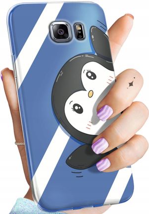 Etui Do Samsung Galaxy S6 Edge Pingwinek Pingwin Happy Feet Obudowa
