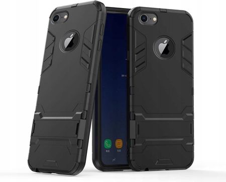 Etui Do Iphone 7 8 Pancerne Podstawka Combo Black Case