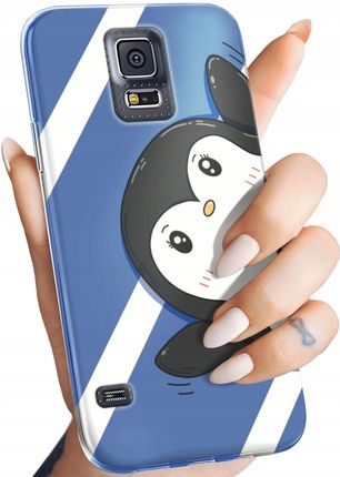 Etui Do Samsung Galaxy S5 S5 Neo Pingwinek Pingwin Happy Feet Case