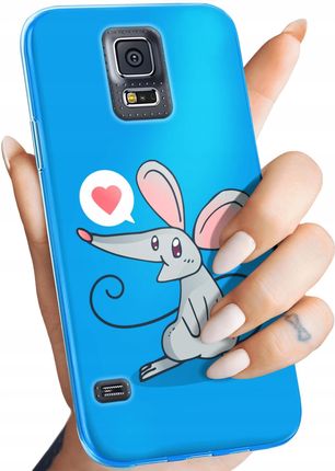 Etui Do Samsung Galaxy S5 S5 Neo Myszka Mouse Mini Obudowa Case