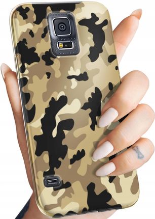 Etui Do Samsung Galaxy S5 S5 Neo Moro Wojskowe Militarne Obudowa