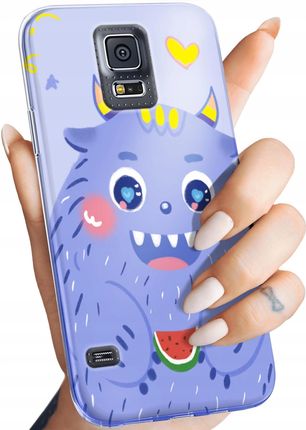 Etui Do Samsung Galaxy S5 S5 Neo Potwory Potwór Monster Obudowa