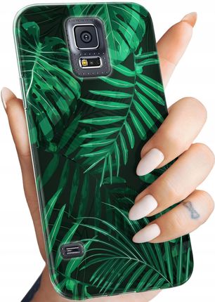 Etui Do Samsung Galaxy S5 S5 Neo Liście Liściaste Natura Obudowa