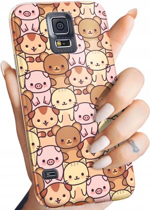 Etui Do Samsung Galaxy S5 S5 Neo Zwierzęta Pieski Kotki Lamy Domowe
