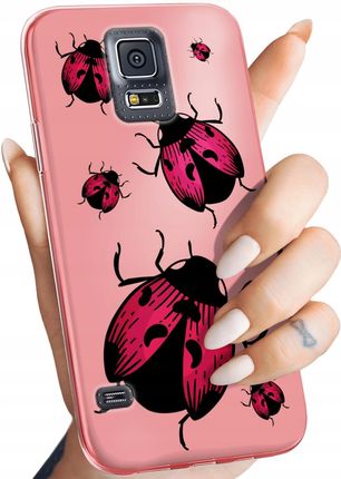 Etui Do Samsung Galaxy S5 S5 Neo Biedronka Z Biedronką Ladybug Case