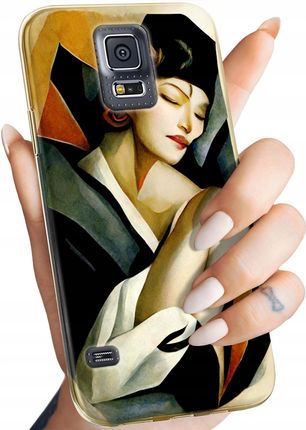 Etui Do Samsung Galaxy S5 S5 Neo Art Deco Łempicka Tamara Barbier