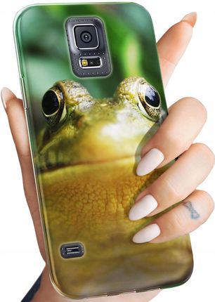 Etui Do Samsung Galaxy S5 S5 Neo Żabka Żaba Frog Obudowa Pokrowiec