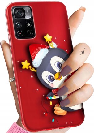 Etui Do Poco M4 Pro 5G Redmi Note 11T 5G Święta Christmas Mikołaj