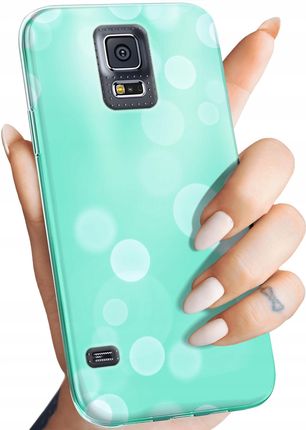 Etui Do Samsung Galaxy S5 S5 Neo Miętowe Mięta Mint Obudowa Case