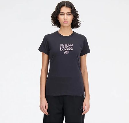 Koszulka damska New Balance WT33507BK – czarna