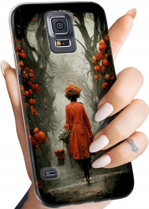 Etui Do Samsung Galaxy S5 S5 Neo Jesień Liście Autumn Obudowa Case