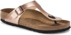 Zdjęcie Japonki Birkenstock Gizeh metallic copper szerokie 1023943 - Piaski