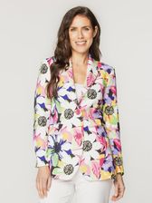 Zdjęcie Marynarka w kolorowe kwiaty - Ścinawa