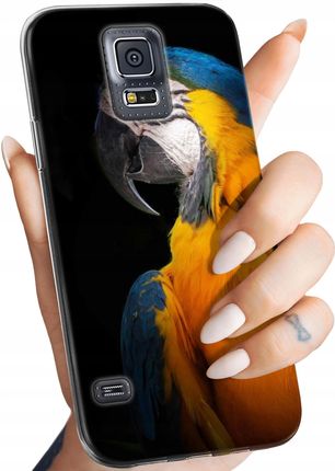 Etui Do Samsung Galaxy S5 S5 Neo Papuga Papużka Tukan Obudowa Case