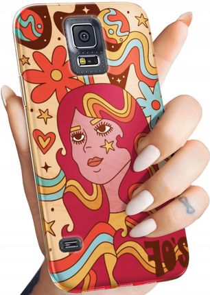 Etui Do Samsung Galaxy S5 S5 Neo Hippie Peace Hippisi Obudowa Case