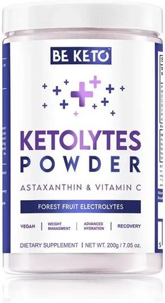 BeKeto Elektrolity Ketolytes, Owoce Leśne - 200 g