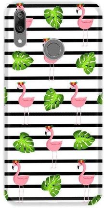 Casegadget Case Overprint Flamingos And Leaves Huawei P Smart 2019 Honor 10 Lite