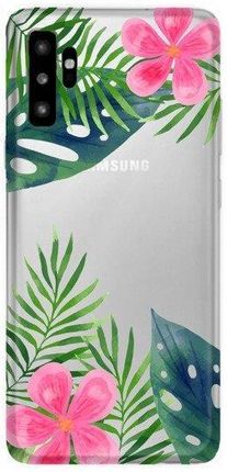 Casegadget Case Overprint Leaves And Flowers Samsung Galaxy Note 10