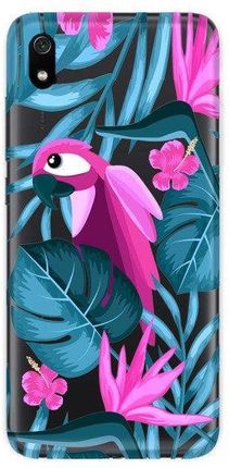 Casegadget Case Overprint Parrot And Flowers Xiaomi Redmi 7A