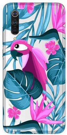 Casegadget Case Overprint Parrot And Flowers Xiaomi Mi Cc9 A3 Lite