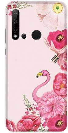 Casegadget Case Overprint Pink Flamingo Huawei P20 Lite 2019