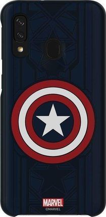 Disney Samsung Smart Cover Gp Fga405Hiblw Galaxy A40 Captain America