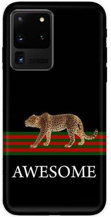 Casegadget Case Overprint Cheetah Samsung Galaxy S20 Ultra\"" 55825 Casegadget Etui Nadruk Gepard S21 Casegadget