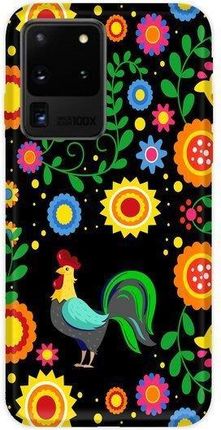 Casegadget Case Overprint Rooster Black Samsung Galaxy S20 Ultra