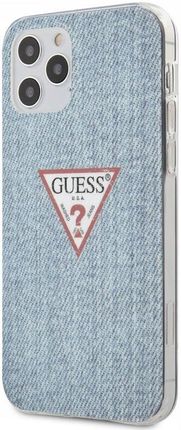 Guess Denim Triangle Lt Etui Iphone 12 Pro